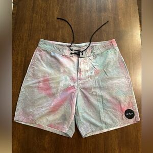 RVCA Men’s Board Shirts in Tye-Dye size 31